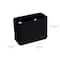 Kitchen Details Matte Black Sink Caddy with Suction Cups